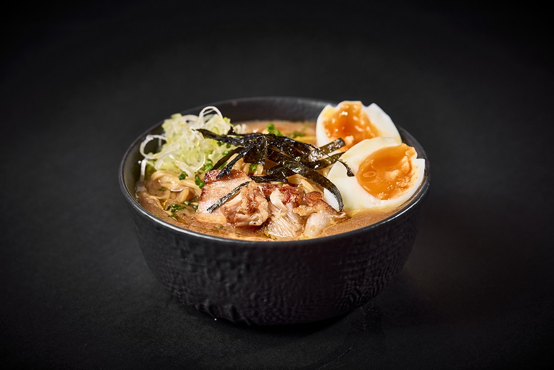 Ramen de cerdo y soja