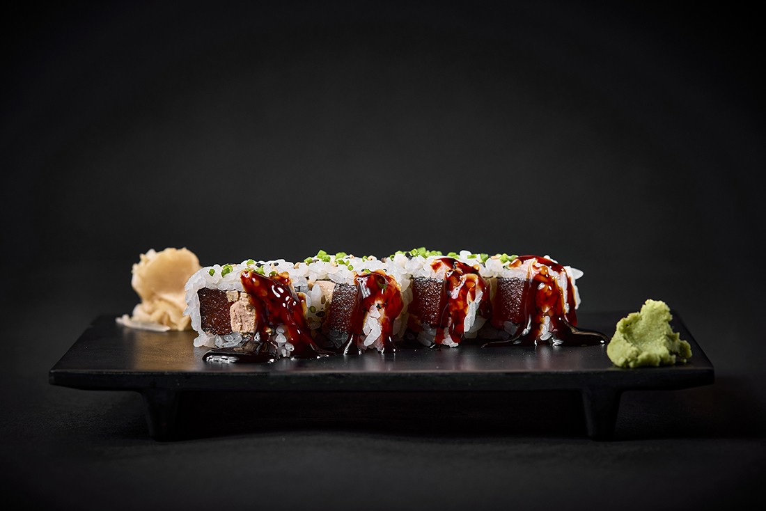 Roll de foie y membrillo