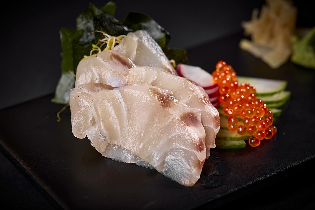 Sashimi lubina