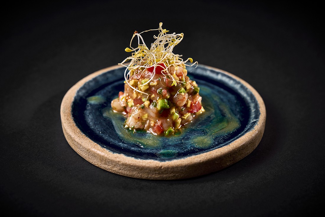 Tartar de gamba mallorquina